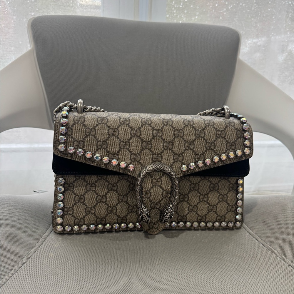 Gucci Dionysus shoulder bag with Swarovski Crystals